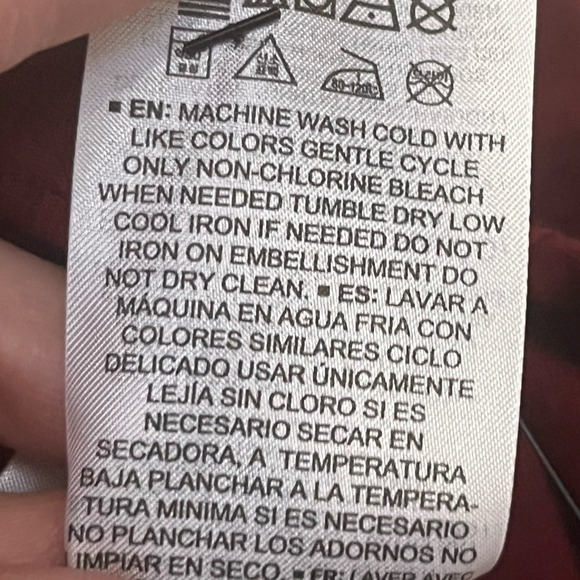 NWT Washington Commanders Nike NFL Mens TShirt Burgundy #5 Daniels Large - Picture 8 of 8